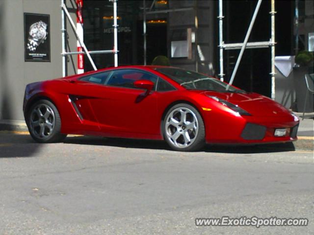 Lamborghini Gallardo spotted in Zurich, Switzerland