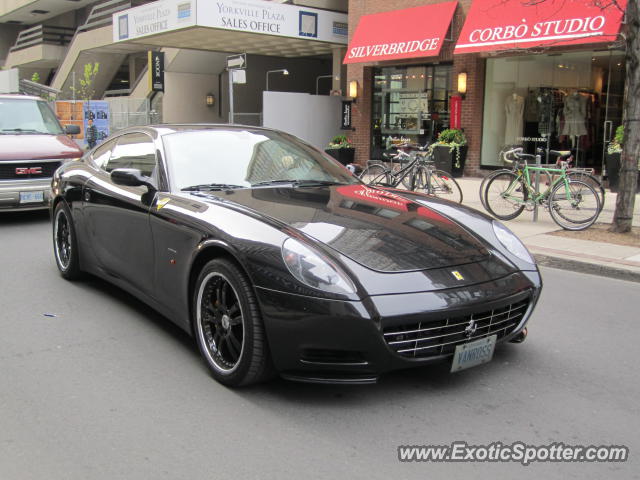 Ferrari 612 spotted in Toronto, Canada