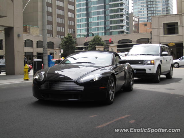 Aston Martin Vantage spotted in Toronto, Canada