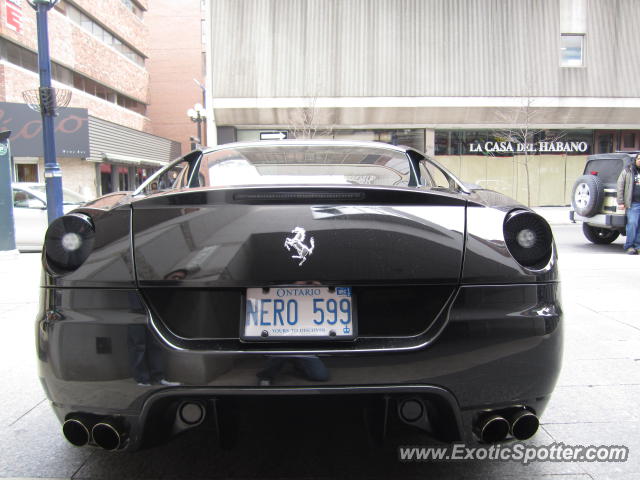 Ferrari 599GTB spotted in Toronto, Canada