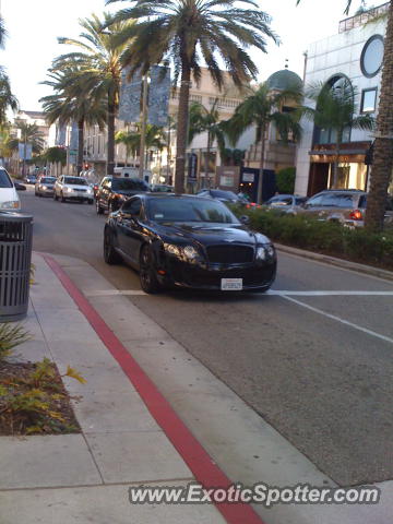 Bentley Continental spotted in Los Angeles, California