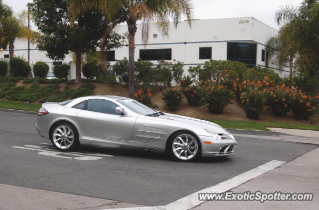 Mercedes SLR spotted in Vista, California