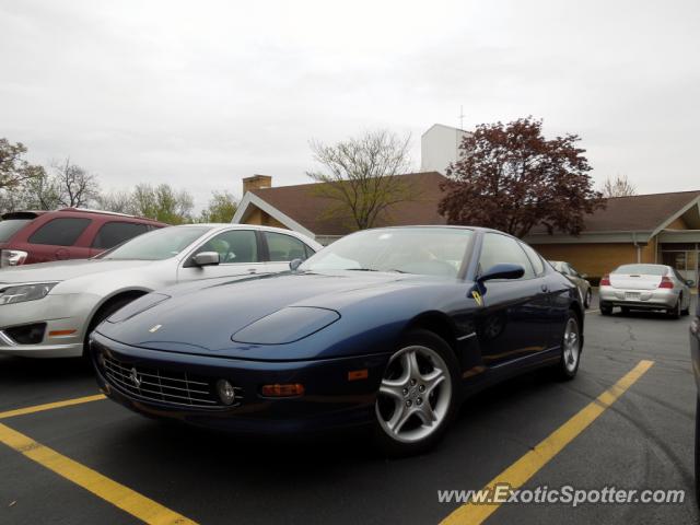 Ferrari 456 spotted in Lake Zurich, Illinois