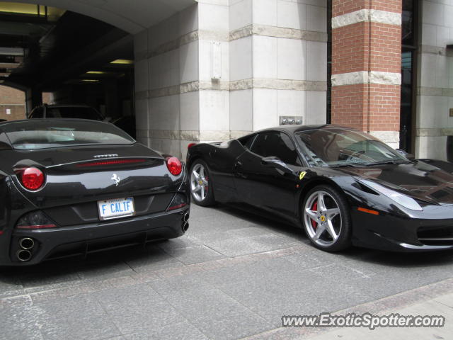 Ferrari California spotted in Toronto, Canada