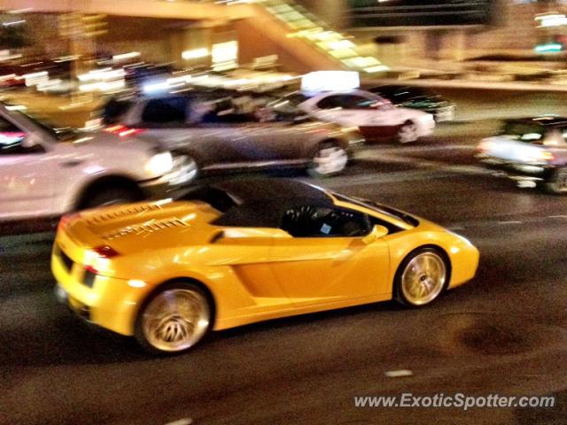 Lamborghini Gallardo spotted in Las Vegas, Nevada