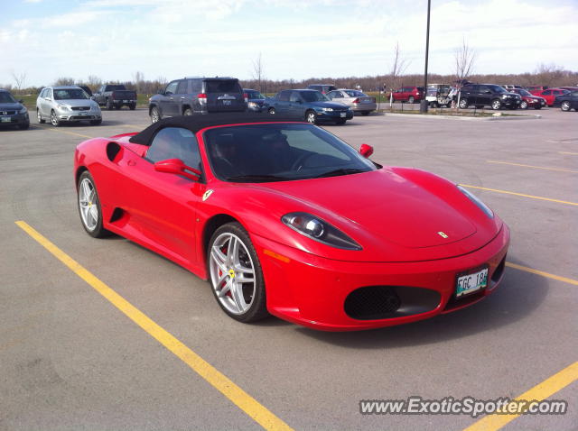 Ferrari F430 spotted in Winnipeg, Canada