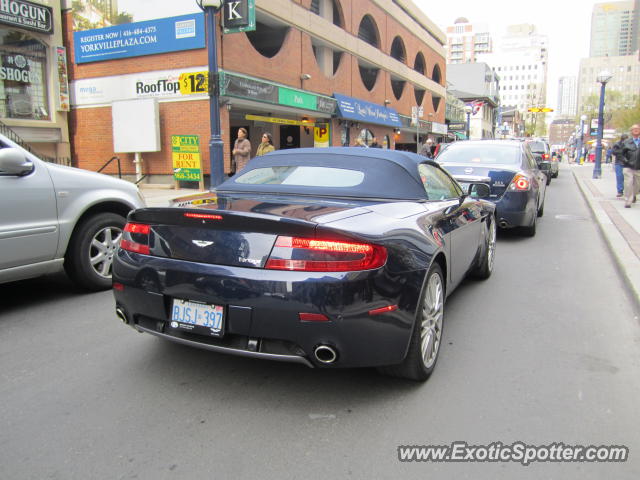 Aston Martin Vantage spotted in Toronto, Canada