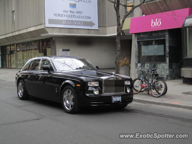 Rolls Royce Phantom spotted in Toronto, Canada