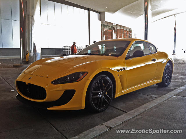 Maserati GranTurismo spotted in Atlantic City, New Jersey