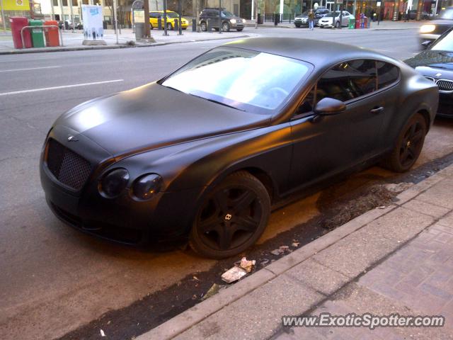 Bentley Continental spotted in Calgary, Canada