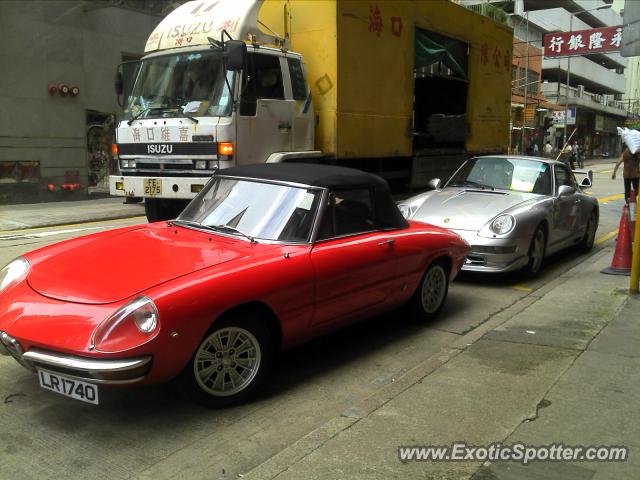 Porsche 911 GT2 spotted in Hong Kong, China