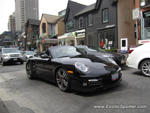 Porsche 911 Turbo spotted in Toronto, Canada