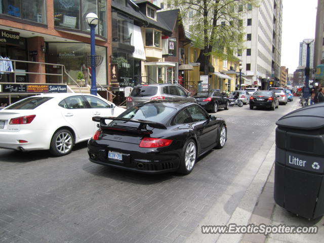 Porsche 911 GT2 spotted in Toronto, Canada