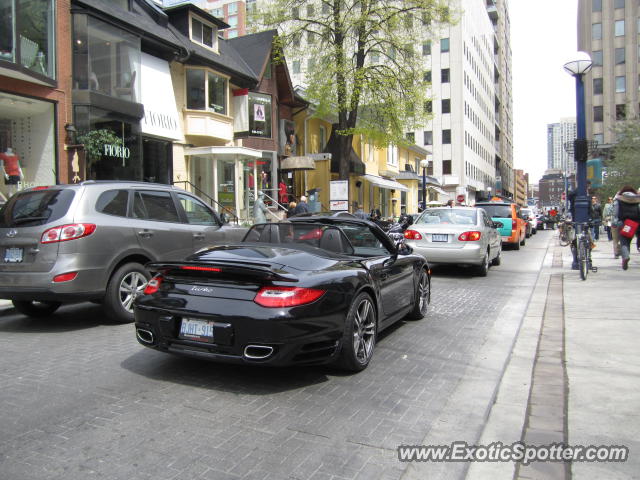 Porsche 911 Turbo spotted in Toronto, Canada