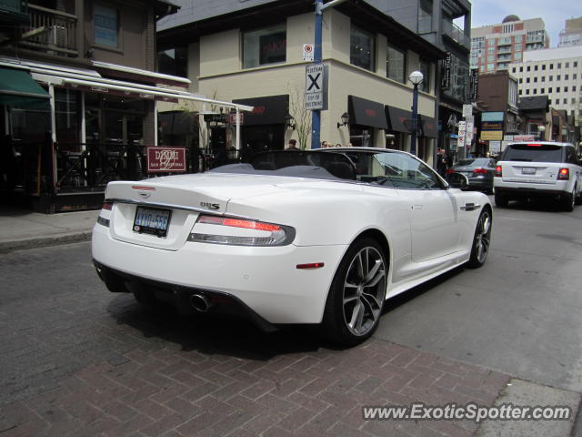 Aston Martin DBS spotted in Toronto, Canada