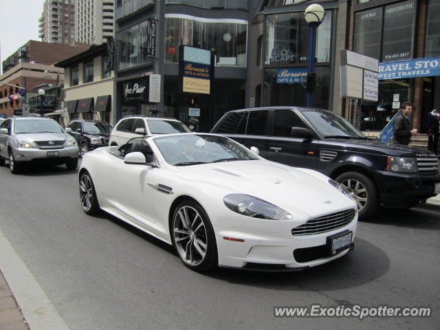 Aston Martin DBS spotted in Toronto, Canada