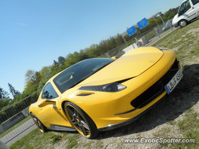 Ferrari 458 Italia spotted in Hockenheim, Germany