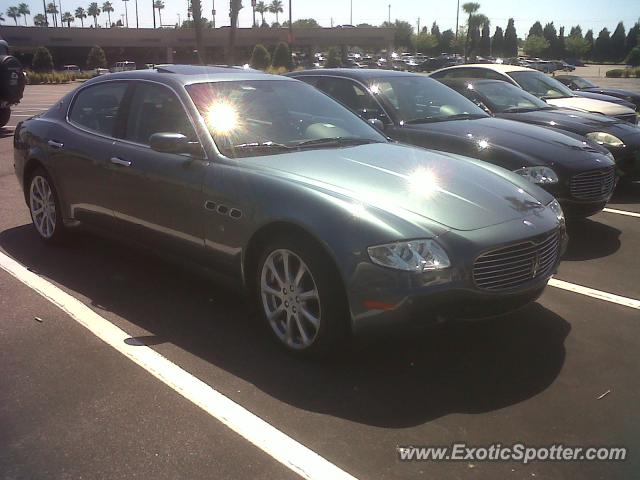 Maserati Quattroporte spotted in Tampa, Florida