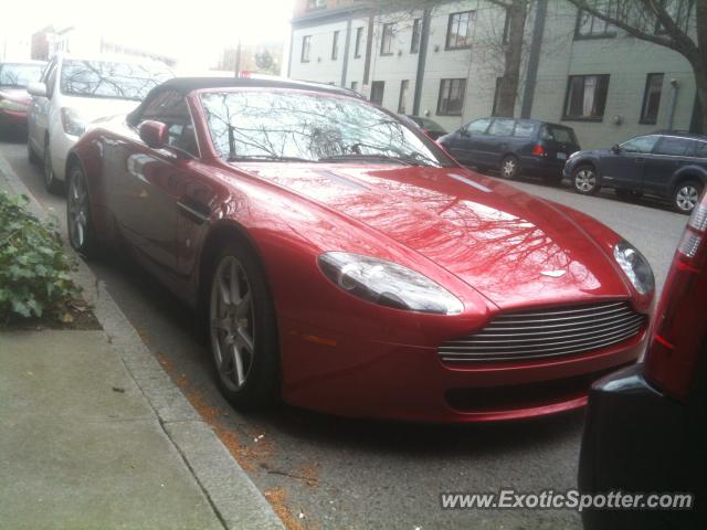 Aston Martin Vantage spotted in Seattle, Washington