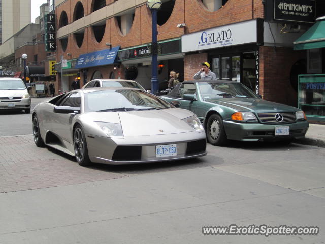 Lamborghini Murcielago spotted in Toronto, Canada