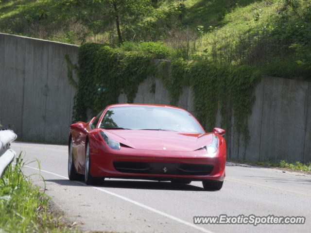 Ferrari 458 Italia spotted in Brentwood, Tennessee