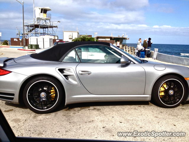 Porsche 911 Turbo spotted in La Jolla, California