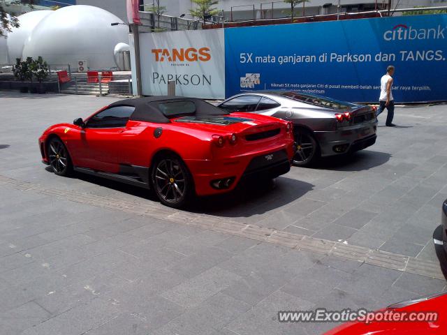 Ferrari F430 spotted in The Pavilion, Malaysia