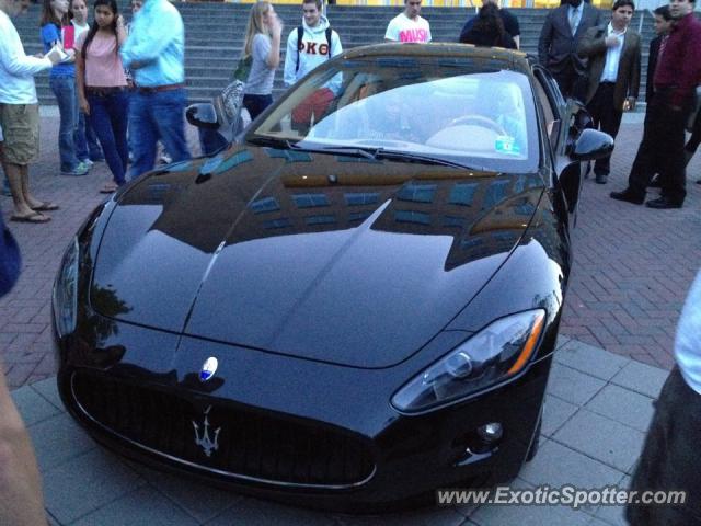 Maserati GranTurismo spotted in South Orange, New Jersey