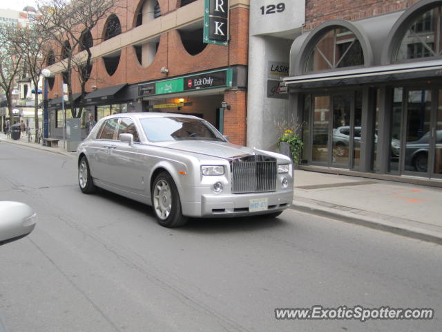 Rolls Royce Phantom spotted in Toronto, Canada