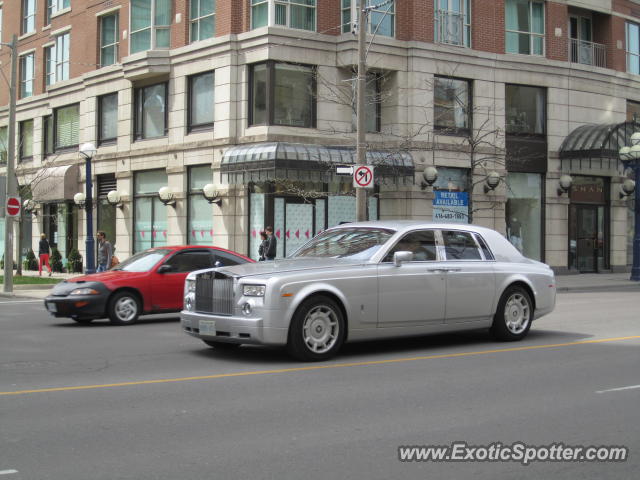 Rolls Royce Phantom spotted in Toronto, Canada