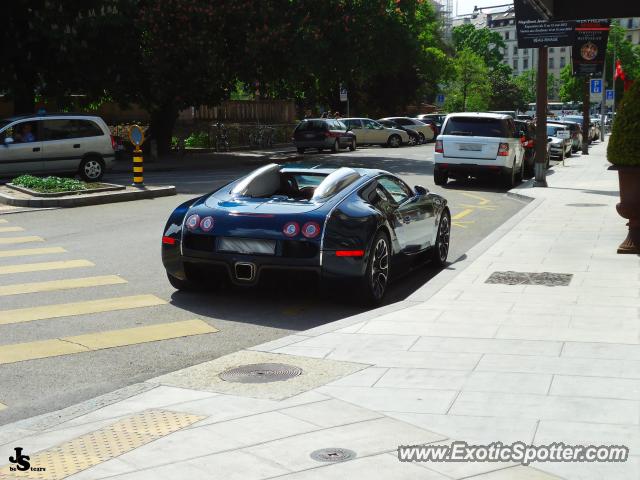 Bugatti Veyron spotted in Geneva, Switzerland