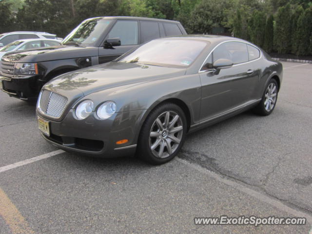 Bentley Continental spotted in Little Falls, New Jersey