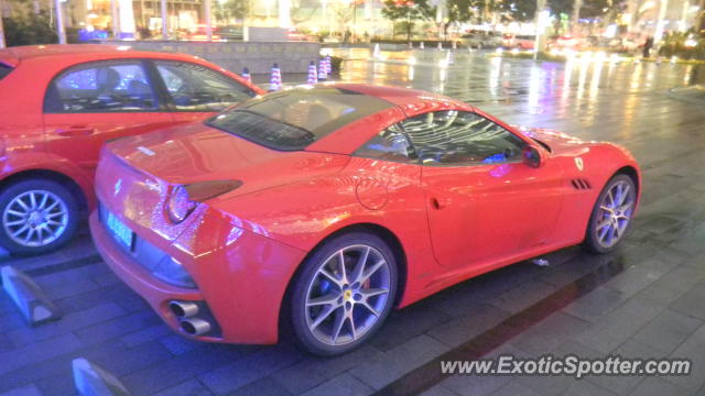 Ferrari California spotted in SHANGHAI, China