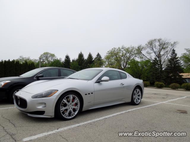 Maserati GranTurismo spotted in Lake Forest, Illinois