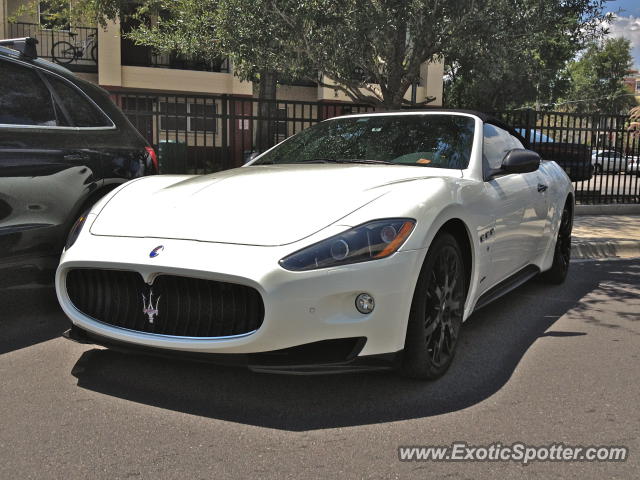 Maserati GranTurismo spotted in Orlando, Florida