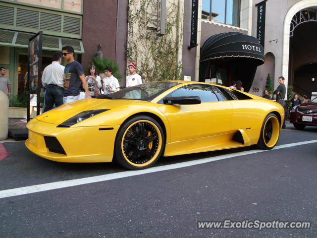 Lamborghini Murcielago spotted in San Jose, California