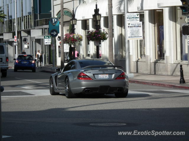 Mercedes SL 65 AMG spotted in Beverly Hills, California