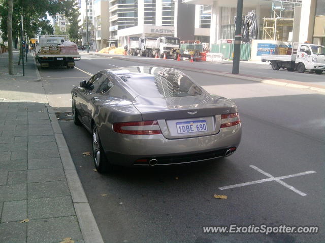 Aston Martin DB9 spotted in Perth, Australia