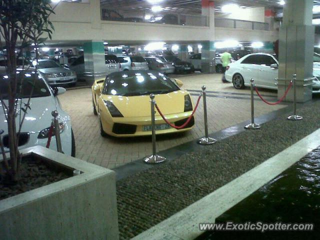 Lamborghini Gallardo spotted in Durban, South Africa