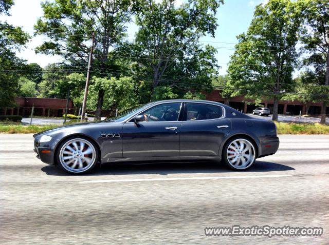 Maserati Quattroporte spotted in Atlanta, Georgia