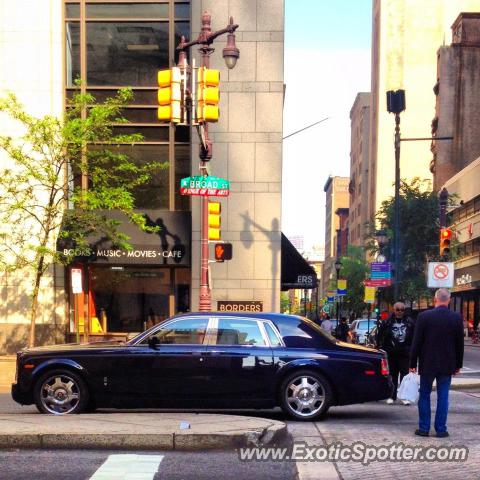 Rolls Royce Phantom spotted in Philadelphia, Pennsylvania