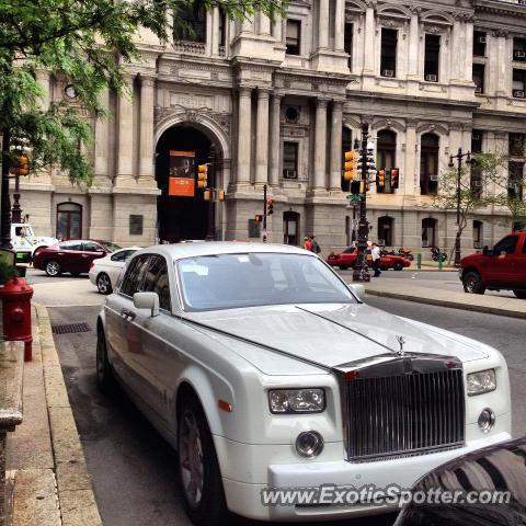 Rolls Royce Phantom spotted in Philadelphia, Pennsylvania