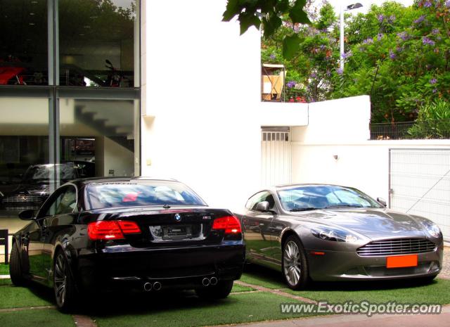 Aston Martin DB9 spotted in Santiago, Chile