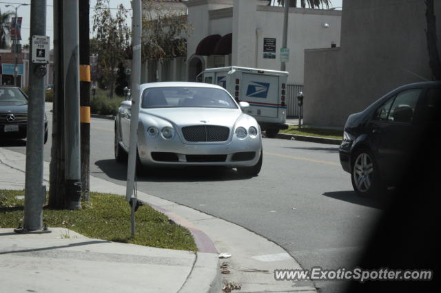 Bentley Continental spotted in Los Angeles, California