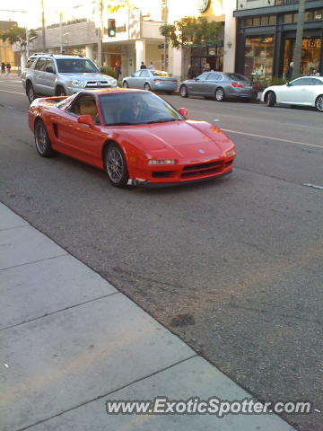 Acura NSX spotted in Los Angeles, California