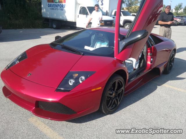 Lamborghini Murcielago spotted in Davenport, Iowa