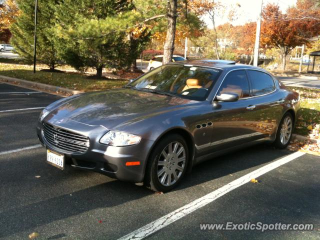 Maserati Quattroporte spotted in Alexandria, Virginia