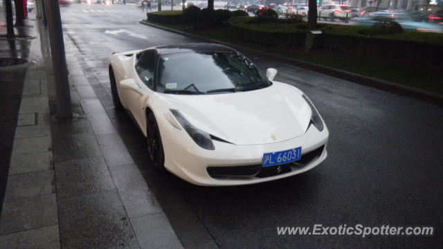 Ferrari 458 Italia spotted in SHANGHAI, China