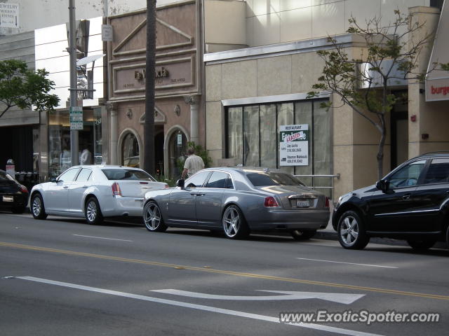 Rolls Royce Ghost spotted in Beverly Hills, California