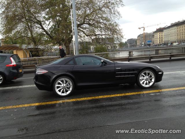 Mercedes SLR spotted in Geneva, Switzerland